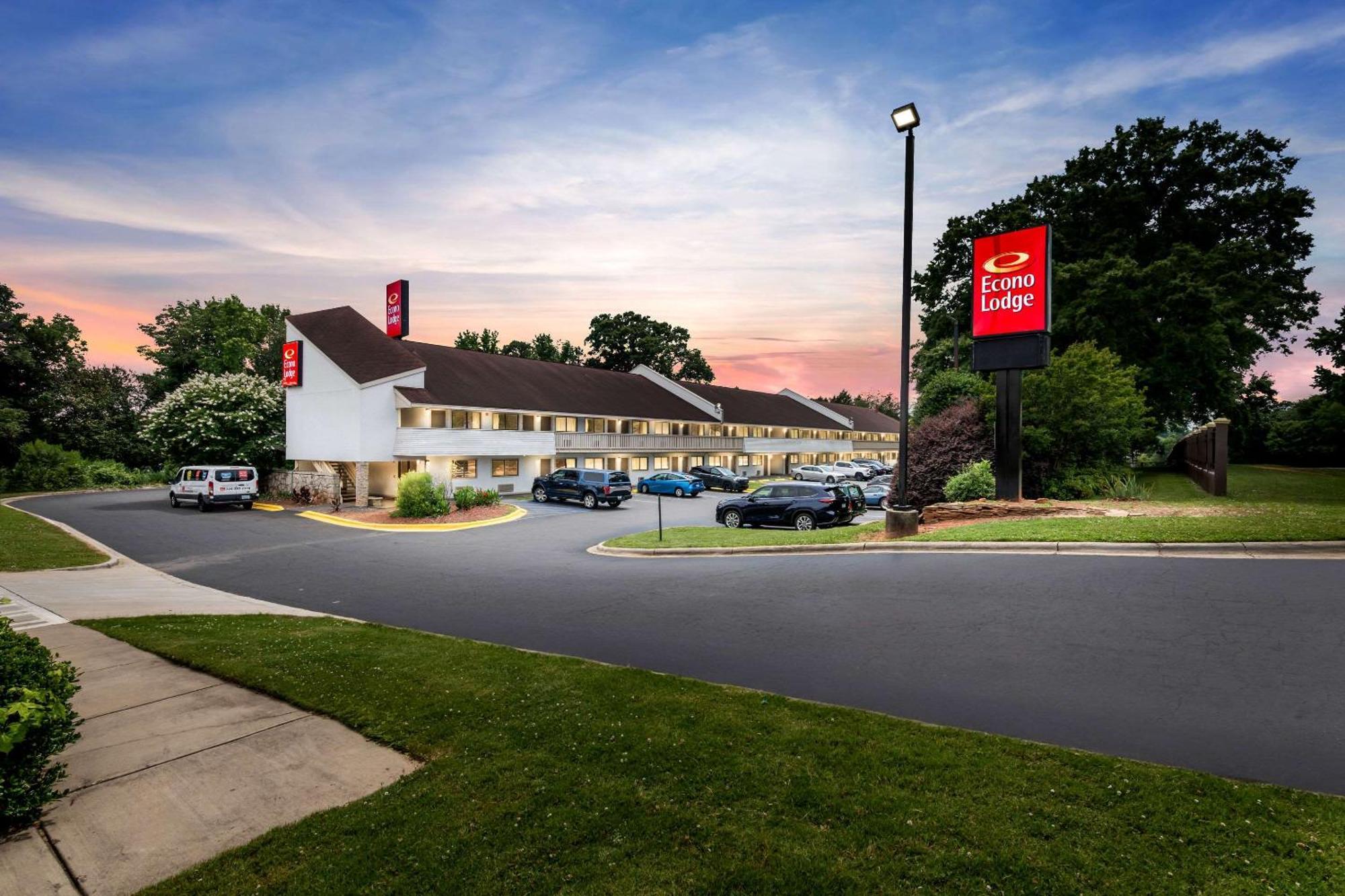 Econo Lodge Charlotte Airport Kültér fotó